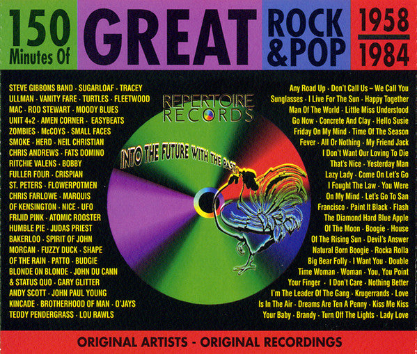 Cover of the Various - Good Times II 150 Minutes Of Great Rock & Pop 1958 - 1984 CD