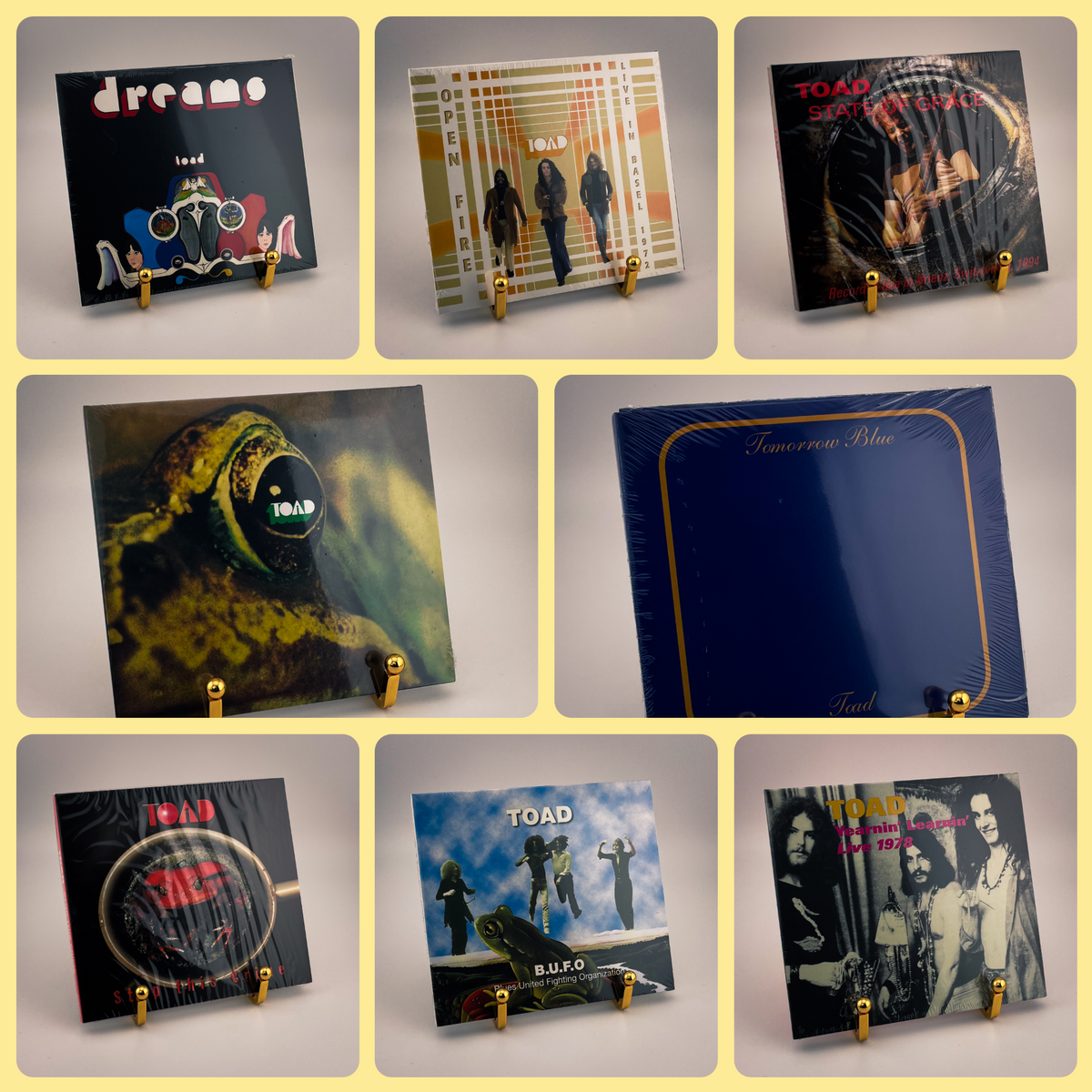 Toad Collection Rediscover Toad’s Legendary Prog Rock Sound – Exclusive 8-CD Bundle Av ...