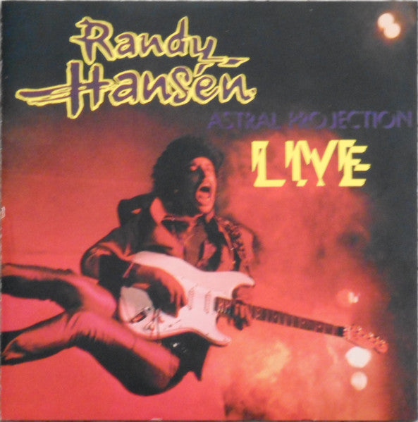 Cover of the Randy Hansen - Astral Projection - Live CD