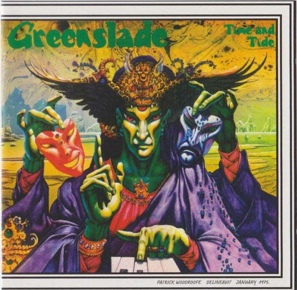 Cover of the Greenslade - Time And Tide CD