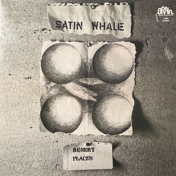 Cover of the Satin Whale - Desert Places LP