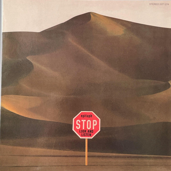 Cover of the Epitaph  - Stop Look And Listen (Colored) (Colored) LP