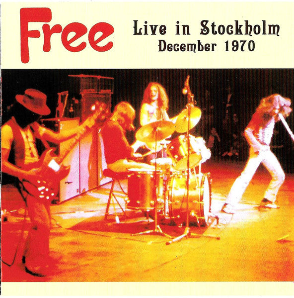 Cover of the Free - Live In Stockholm 1970 CD