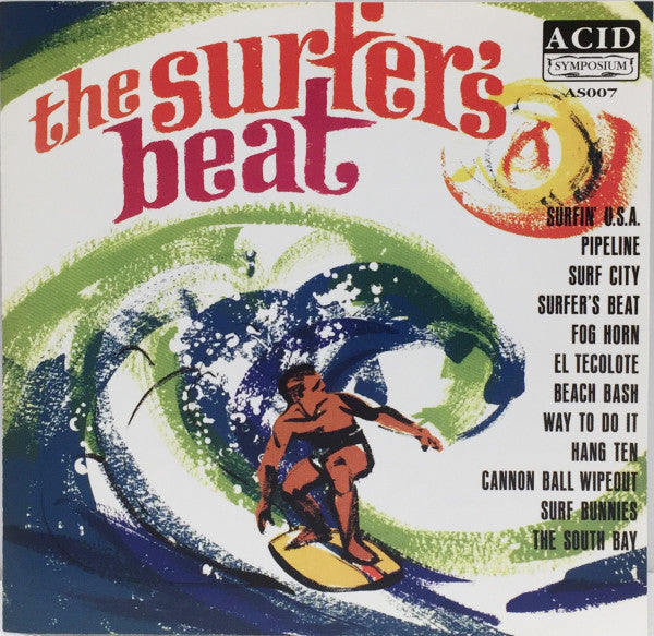 Cover of the Calvin Cool - The Surfer's Beat CD