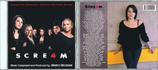 Cover of the Marco Beltrami - Scream 4 (Complete Original Motion Picture Score) CD