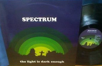 Cover of the The Spectrum - The Light Is Dark Enough LP