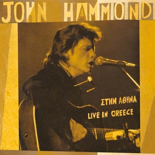 Cover of the John Paul Hammond - Live In Greece LP