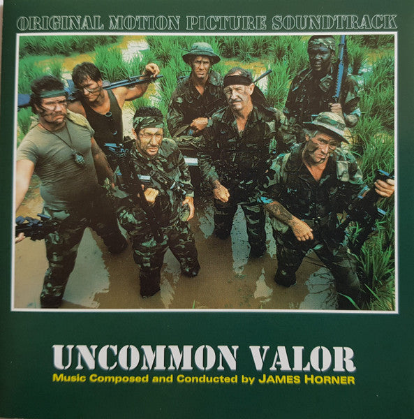 Cover of the James Horner - Uncommon Valor / Wolfen CD