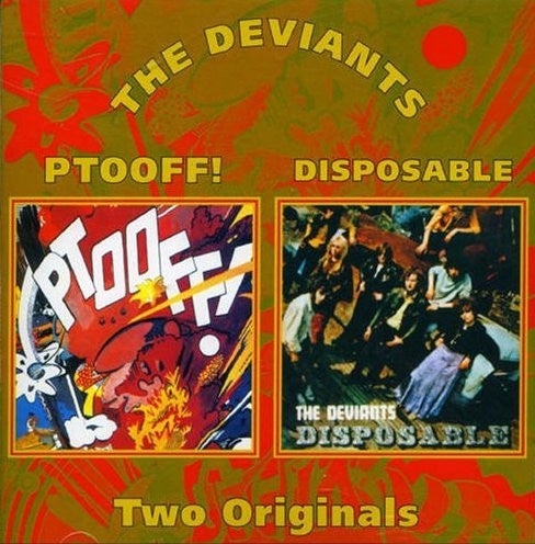 Cover of the The Deviants  - Ptooff! & Disposable CD