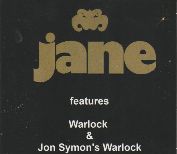 Cover of the Jon Symon's Warlock - Jane Features Warlock & Jon Symon's Warlock CD