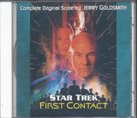 Cover of the Jerry Goldsmith - Star Trek: First Contact CD