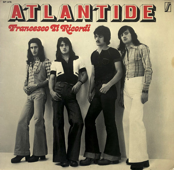 Cover of the Atlantide  - Francesco Ti Ricordi LP