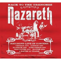 Cover of the Nazareth  - Back To The Trenches Live 1972-1984 CD