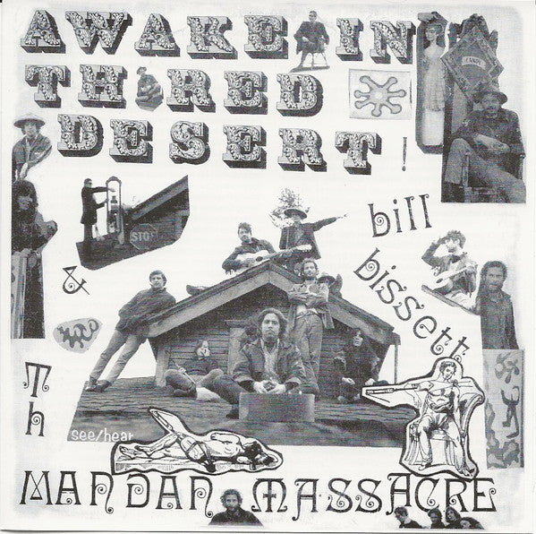 Cover of the Bill Bissett - Awake In Th Red Desert CD