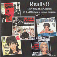 Cover of the Various - Really!! They Sing It In German Vol. I CD