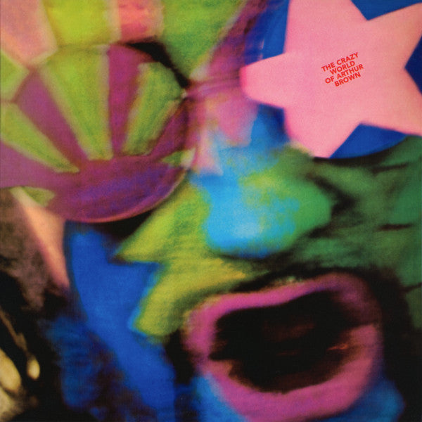 Cover of the The Crazy World Of Arthur Brown - The Crazy World Of Arthur Brown (Colored) LP