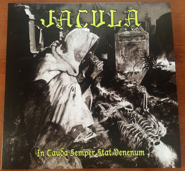 Cover of the Jacula -  In Cauda Semper Stat Venenum  (Colored) LP