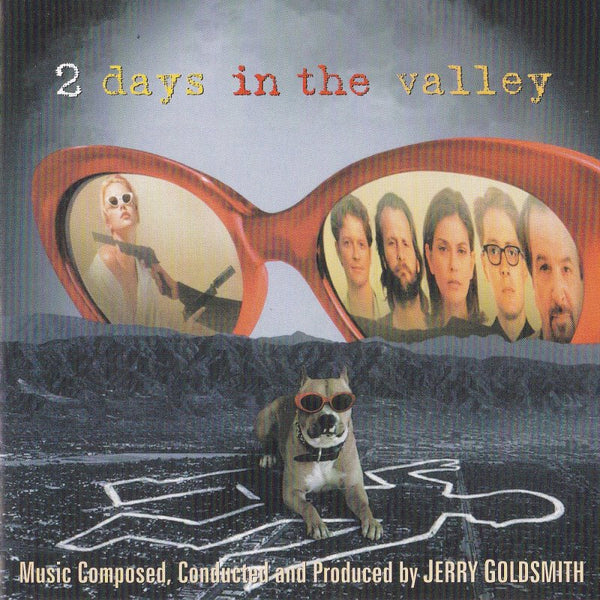 Cover of the Jerry Goldsmith - 2 Days In The Valley - The Rejected Score CD