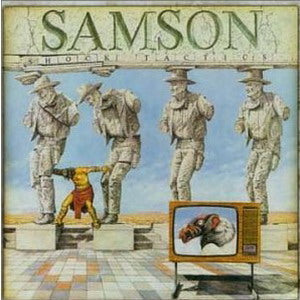 Album Cover of Samson - Shock Tactics  (Coloured Vinyl Reissue)