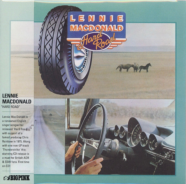 Cover of the Lennie Macdonald - Hard Road DIGI
