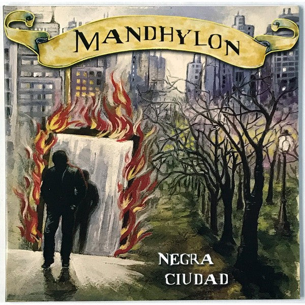 Cover of the Mandhylon - Negra Ciudad LP