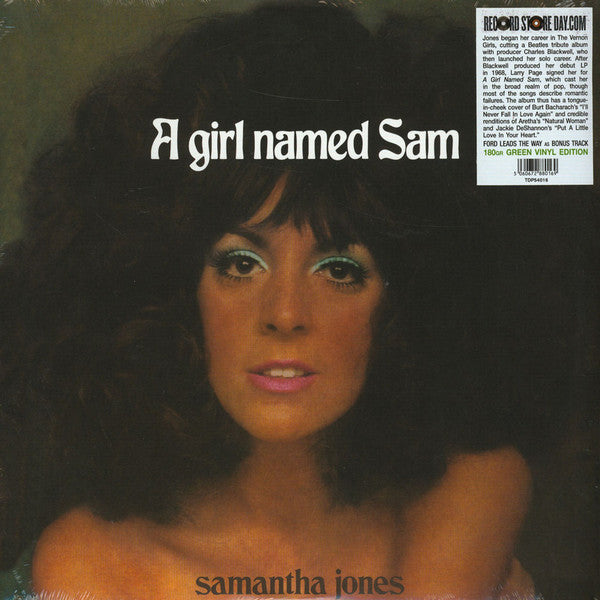 Cover of the Samantha Jones - A Girl Named Sam LP