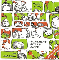Cover of the Wynder K. Frog - Sunshine Super Frog CD