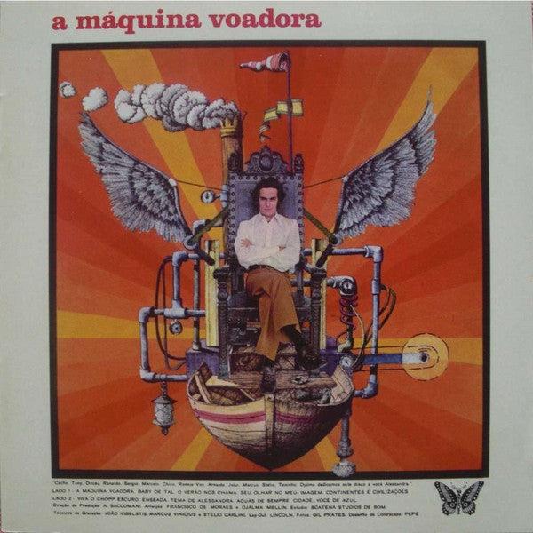 Cover of the Ronnie Von - A Máquina Voadora CD