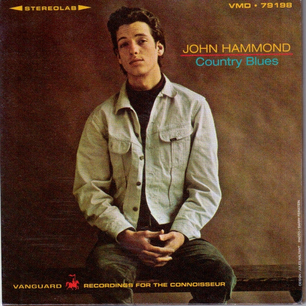 Cover of the John Paul Hammond - Country Blues DIGI