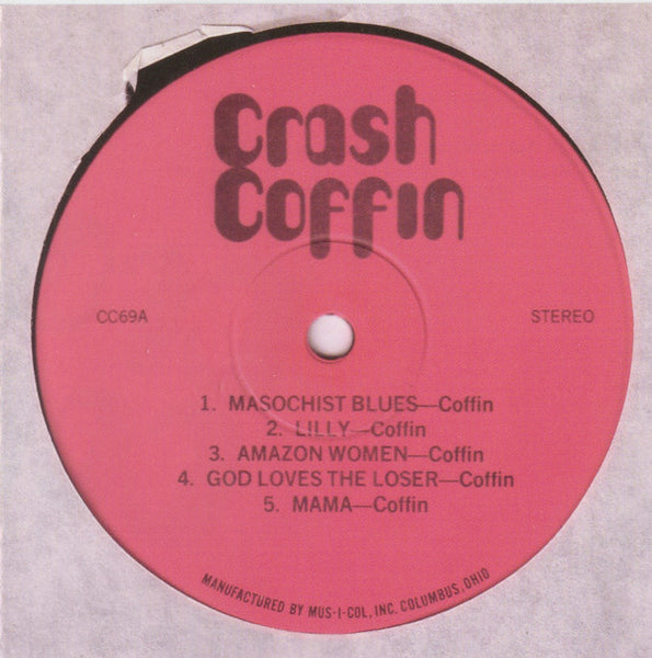 Cover of the Crash Coffin - Crash Coffin CD