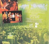 Cover of the Fabrizio De André - Fabrizio De Andrè In Concerto (Arrangiamenti PFM) Vol. 2° CD