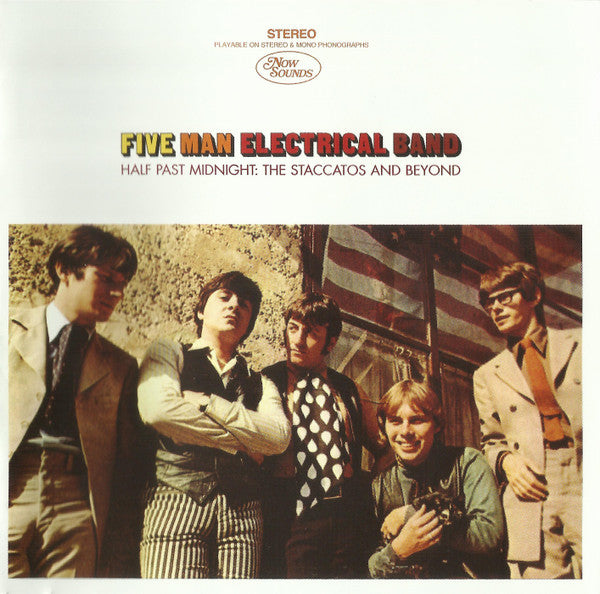 Cover of the Five Man Electrical Band - Half Past Midnight: The Staccatos And Beyond CD