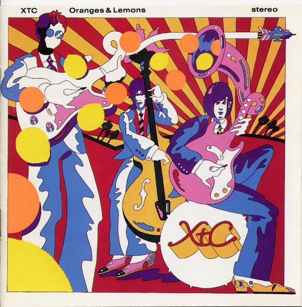 Cover of the XTC - Oranges & Lemons CD