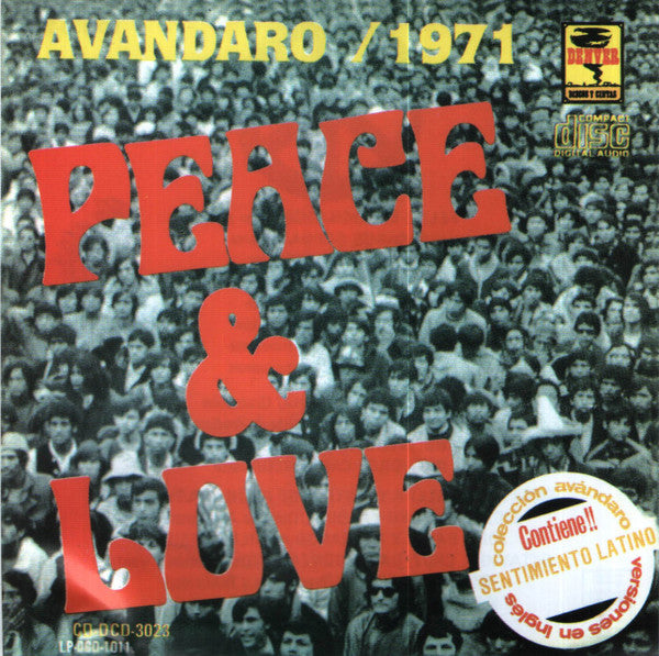 Cover of the Peace And Love - Avandaro / 1971 Album