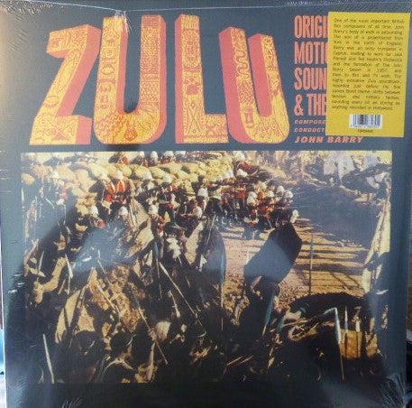 Cover of the John Barry - Zulu (Original Motion Picture Sound Track & Themes) LP