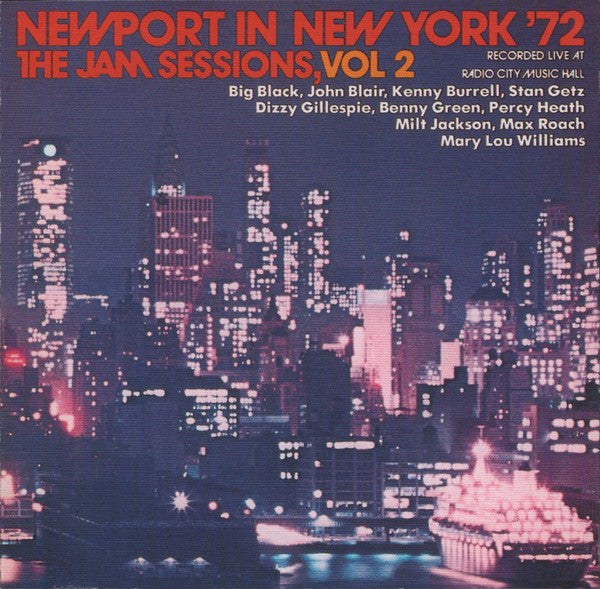 Cover of the Various - Newport In New York '72 - The Jam Sessions, Vol 2 CD