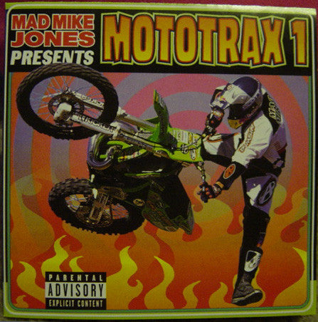 Cover of the Various - Mad Mike Jones Mototrax 1: Music Fueled By Motocross CD