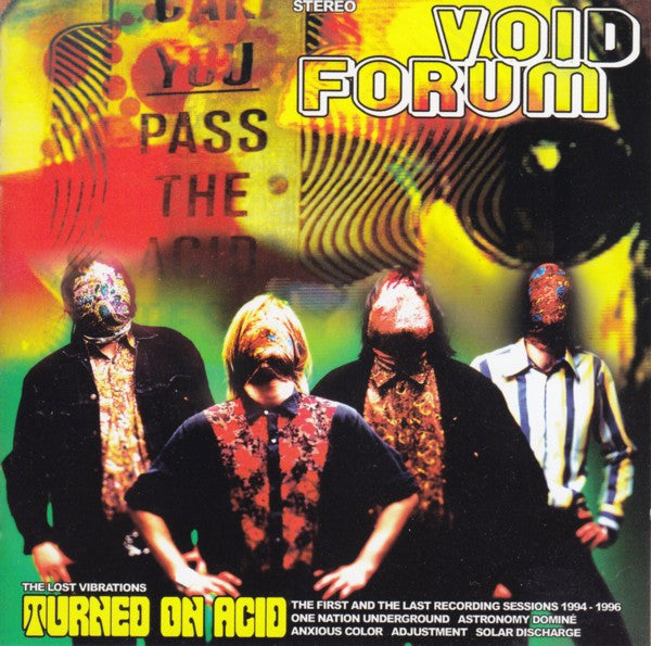 Cover of the Void Forum - Turned On Acid - The Lost Vibrations CD
