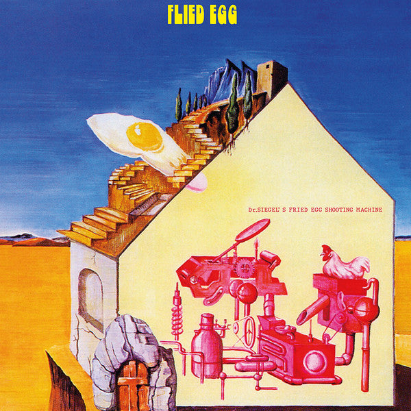 Cover of the Flied Egg - Dr. Siegel's Fried Egg Shooting Machine LP