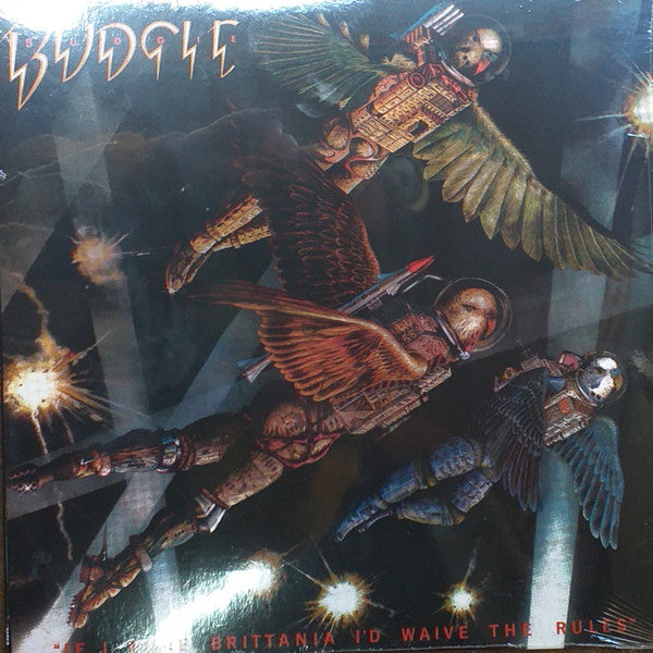 Cover of the Budgie - If I Were Brittania I'd Waive The Rules LP