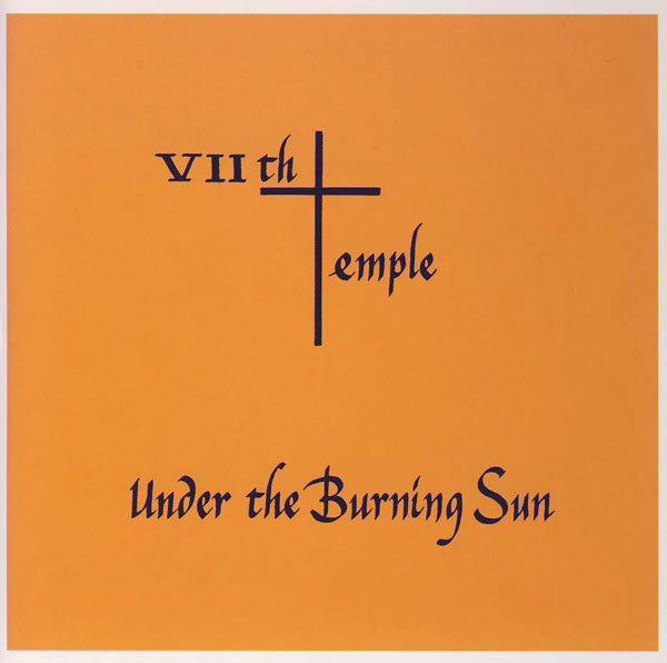 Cover of the VIIth Temple - Under The Burning Sun CD
