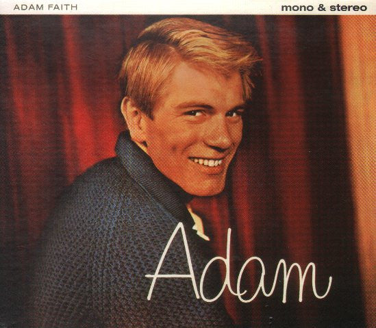 Cover of the Adam Faith - Adam CD